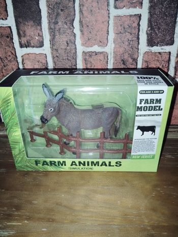 Coffret animal âne