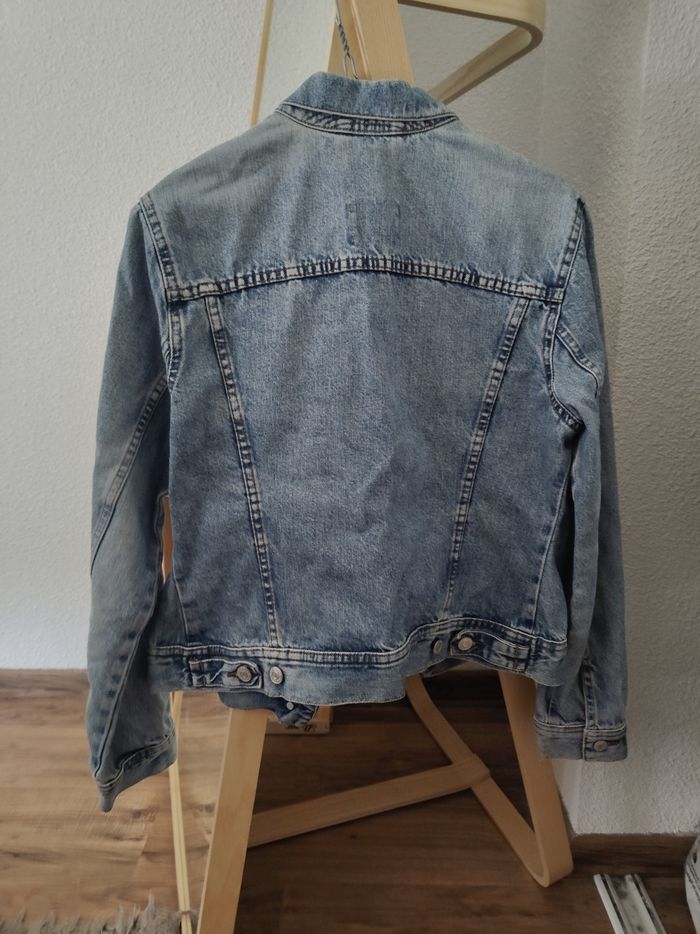 Veste en jean bleue - photo numéro 3