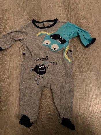 Pyjama kimbaloo coton 3 mois très bon état