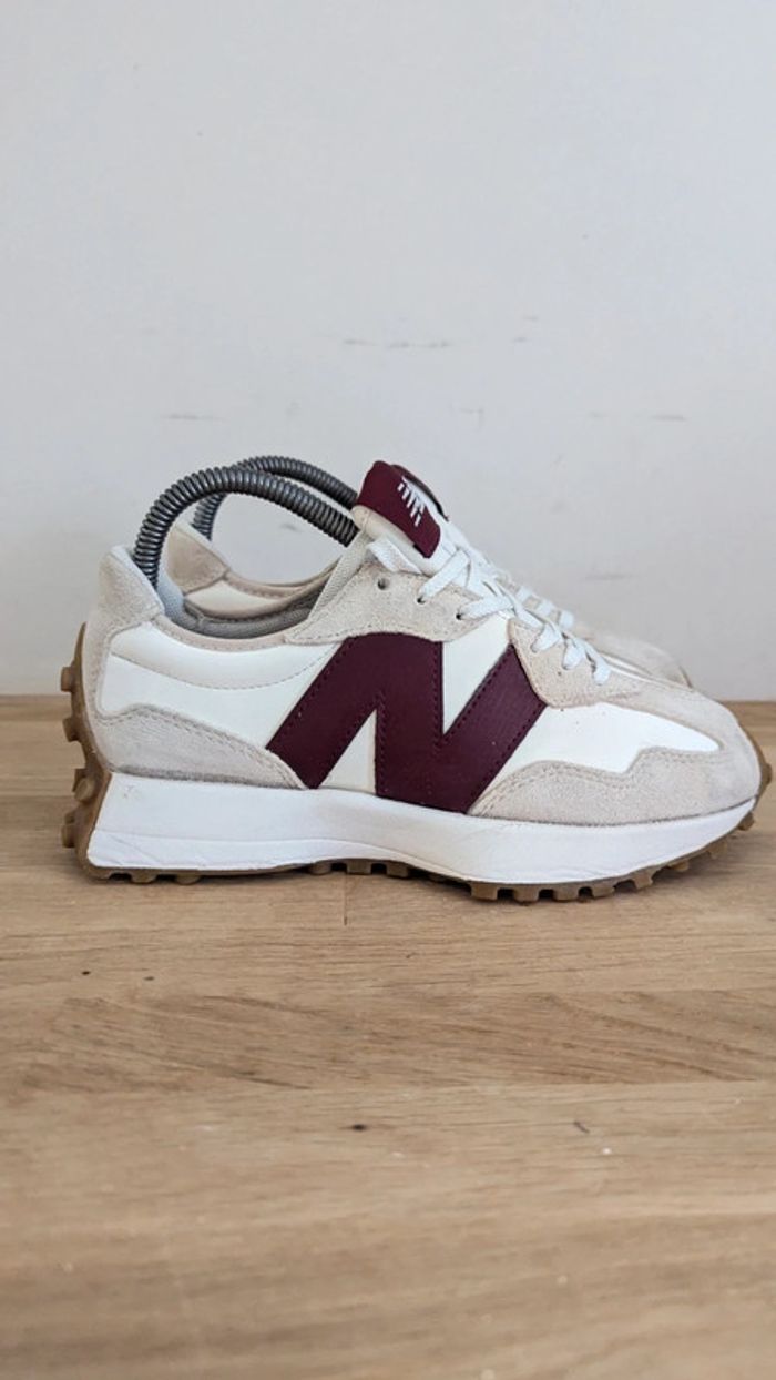 New balance 327 burgundy - photo numéro 2