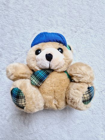 Peluche nounours beige fizzy