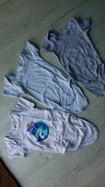 Le lot de 3 bodies
