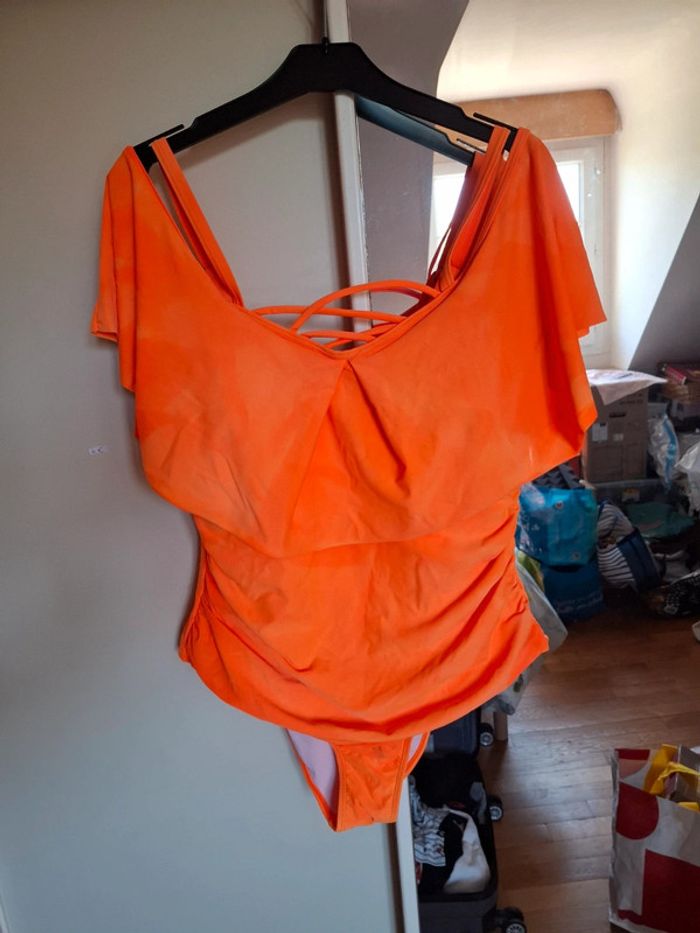 Maillot de bain orange - photo numéro 4