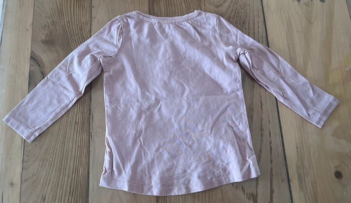🌸 Haut manches longues rose lilas – 24 mois – Du Pareil au Même 🐆 - photo numéro 2