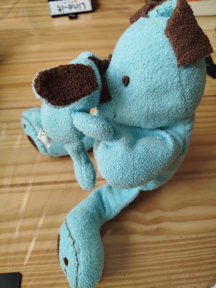 Lapin avec son bebe