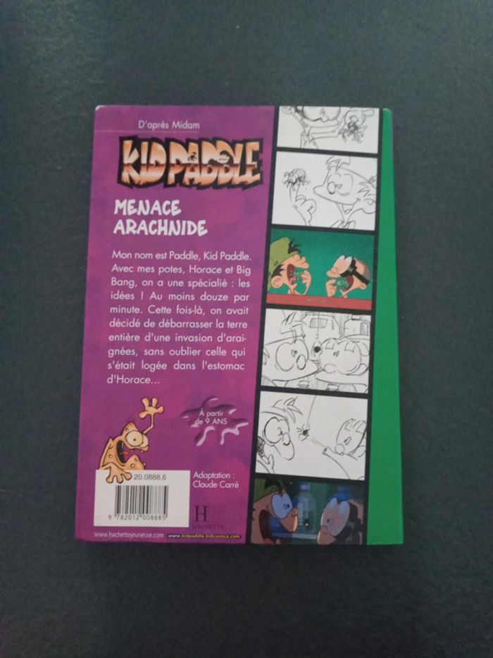 Kid paddle - menace arachnide - photo numéro 2