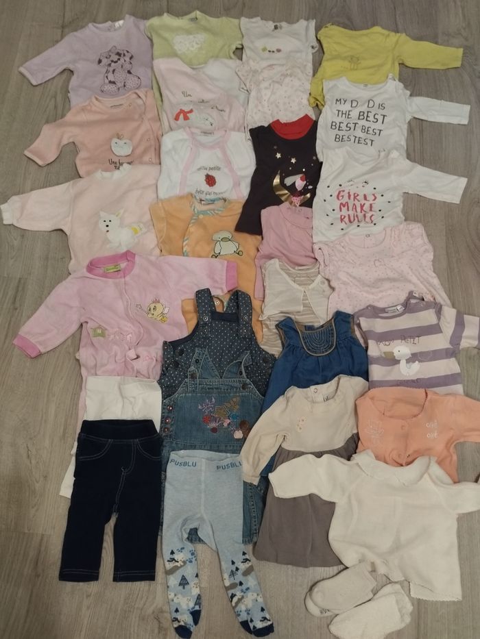 Lot vêtements fille 3 mois Hiver