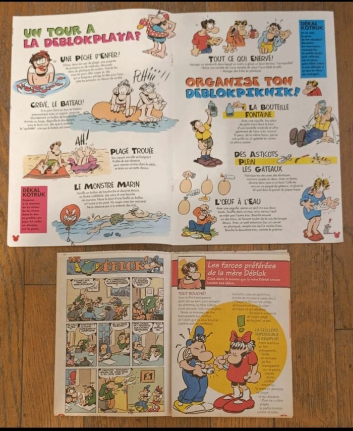 Lot 2 anciens livrets les Déblock vintage - photo numéro 3