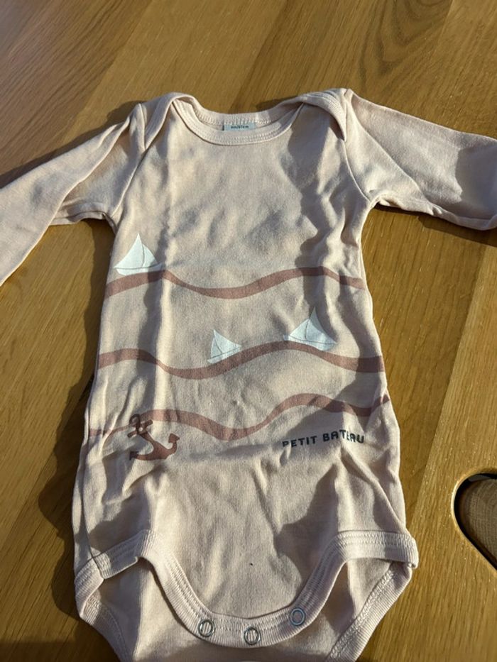 Body manches longues bébé fille 6 mois petit bateau