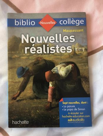 Nouvelles réalistes Maupassant