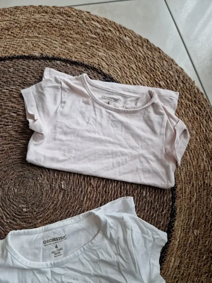 Lot de 3 tee-shirt manches courtes Orchestra taille 4 ans - photo numéro 3