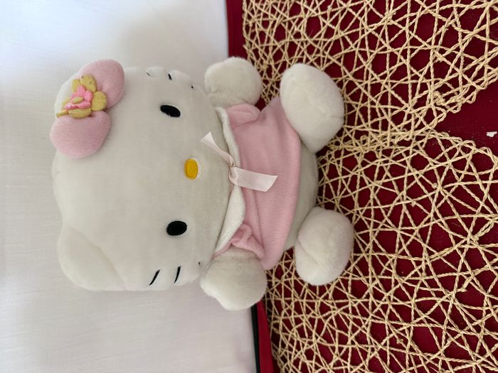 peluche hello kitty robe rose - photo numéro 5