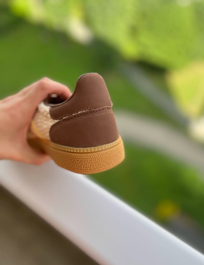Adidas Originals Handball Spezial Preloved Brown / Orange Tint / Gum - photo numéro 6