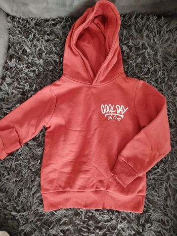 Sweat capuche npo 3ans