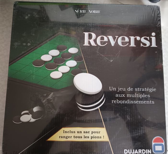 Jeu de stratégie - Reversi - Série Noire - Marque Dujardin - Neuf Scellé - photo numéro 2