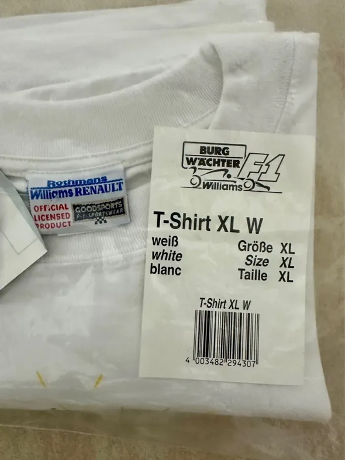 T-shirt Rothmans Renault Williams - photo numéro 12