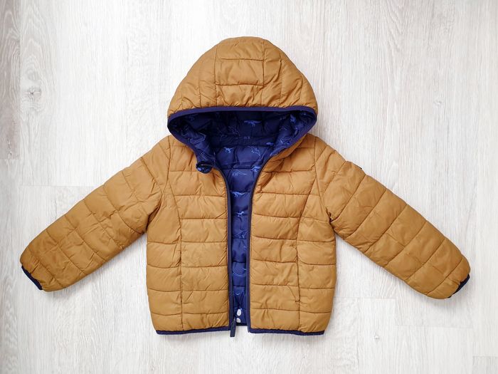 Doudoune réversible marine/camel - Okaïdi - photo numéro 4