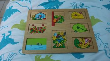 Planche d'activités en bois