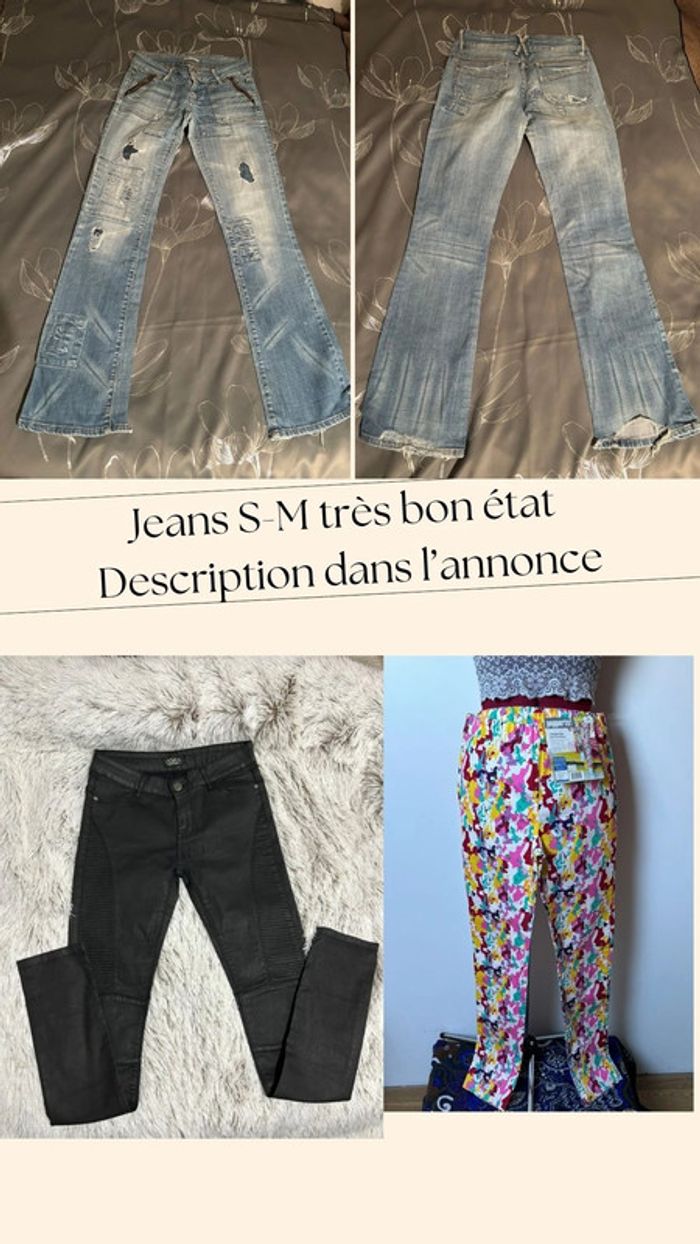 Jeans très bon état à partir de 1€ tailles 32 à 40 mavi zara mango, morgan, - photo numéro 3