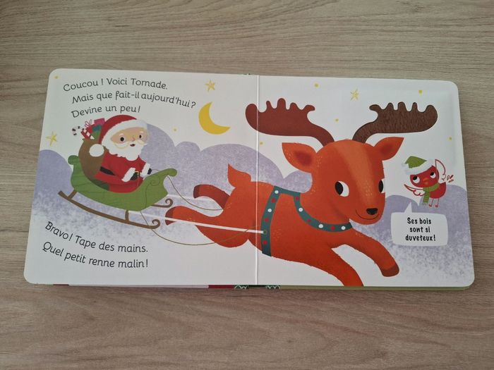 Livre de Noël a toucher - photo numéro 4