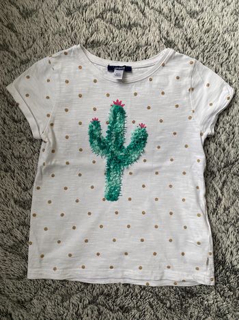 Teeshirt cactus Okaïdi - 5 ans