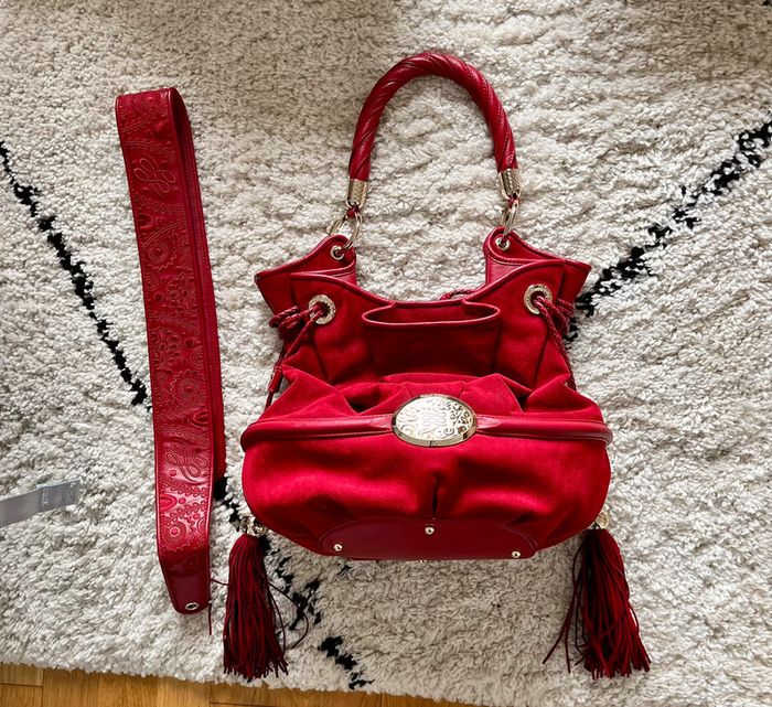 Sac Lancel rouge BB neuf - photo numéro 3