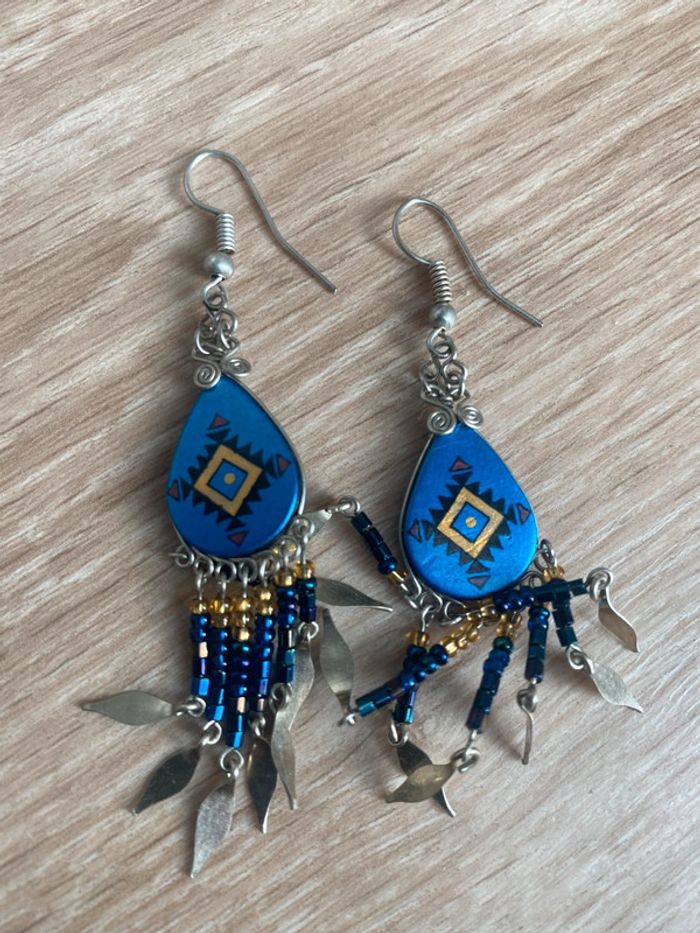 Boucle d’oreille aztèque