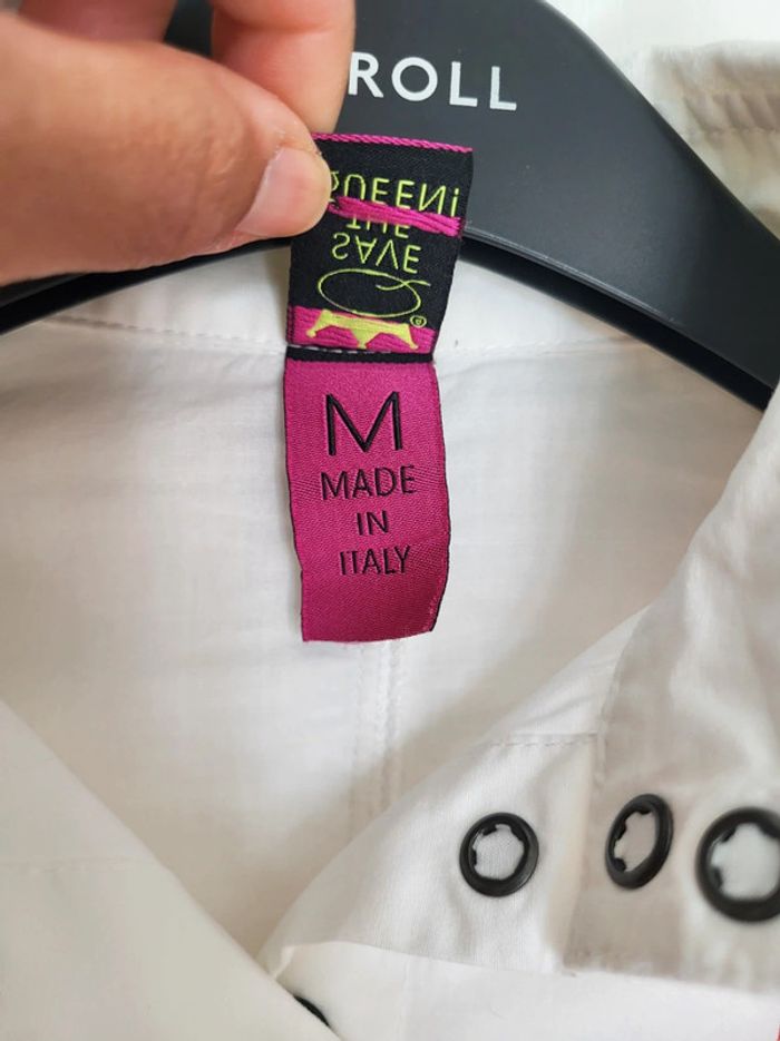 Chemise imprimé fleur avec dentelle taille M Save the queen - photo numéro 10