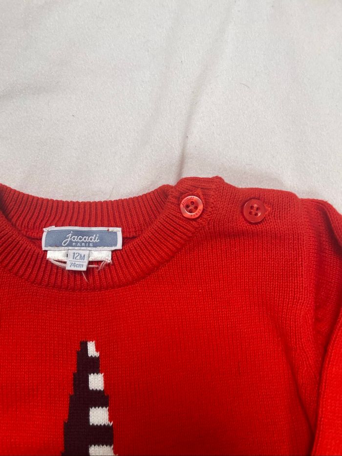 Pull Jacadi garçon Tour Eiffel idéal Noël - photo numéro 6
