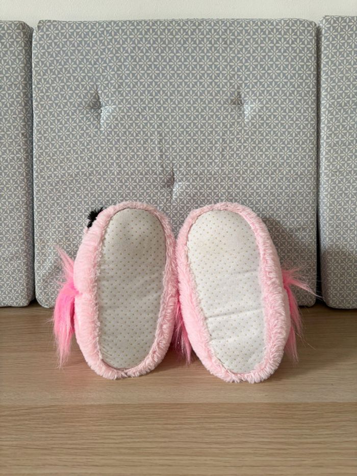 Chaussons "Flamant Rose" (Pointure : 28/29) - photo numéro 4