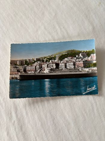 Carte postale vintage Alger