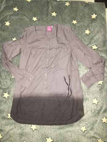 Tunique femme ripcurl gris violine taille M éco friendly