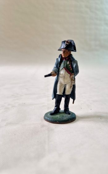 Figurine en plomb,  peinte à la main  , Del prado  , Napoléon  , 1er empereur  , 1805