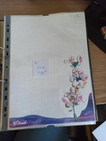 Feuille Diddl A4 33 0,90€