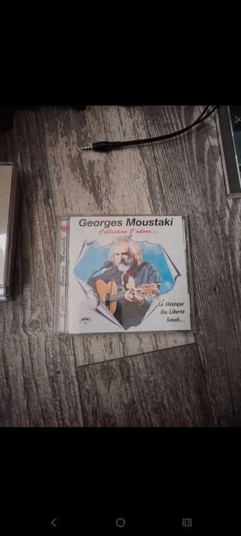 Cd Georges Moustaki