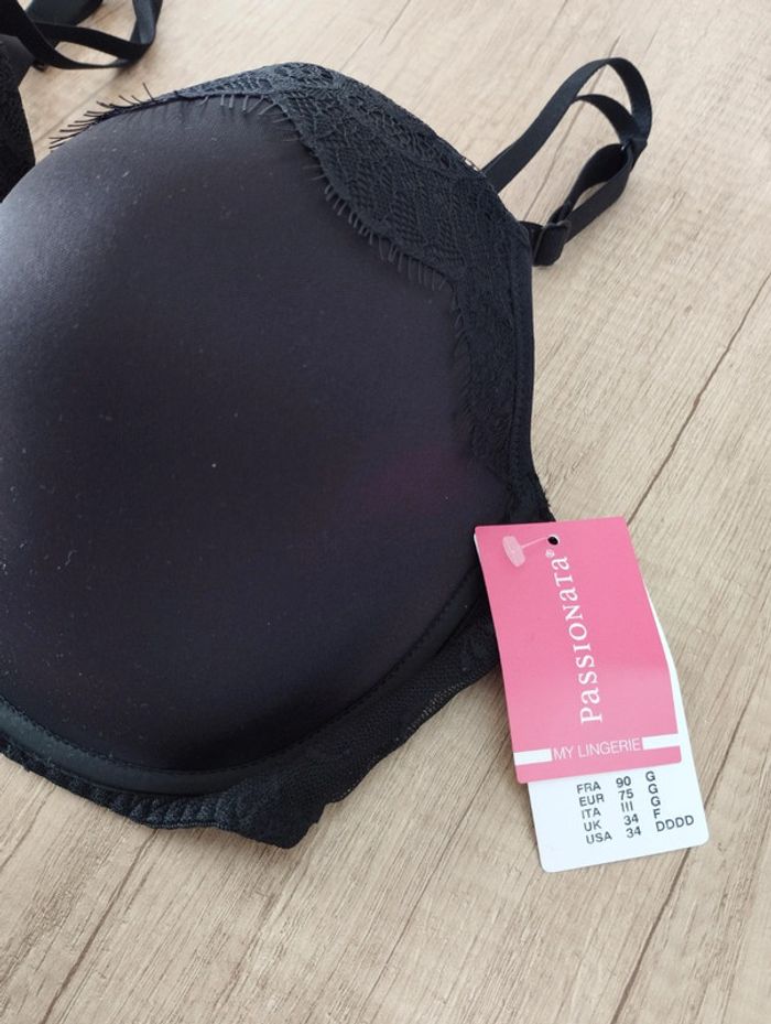 Soutien-gorge coques noir taille 90G Passionata - photo numéro 4