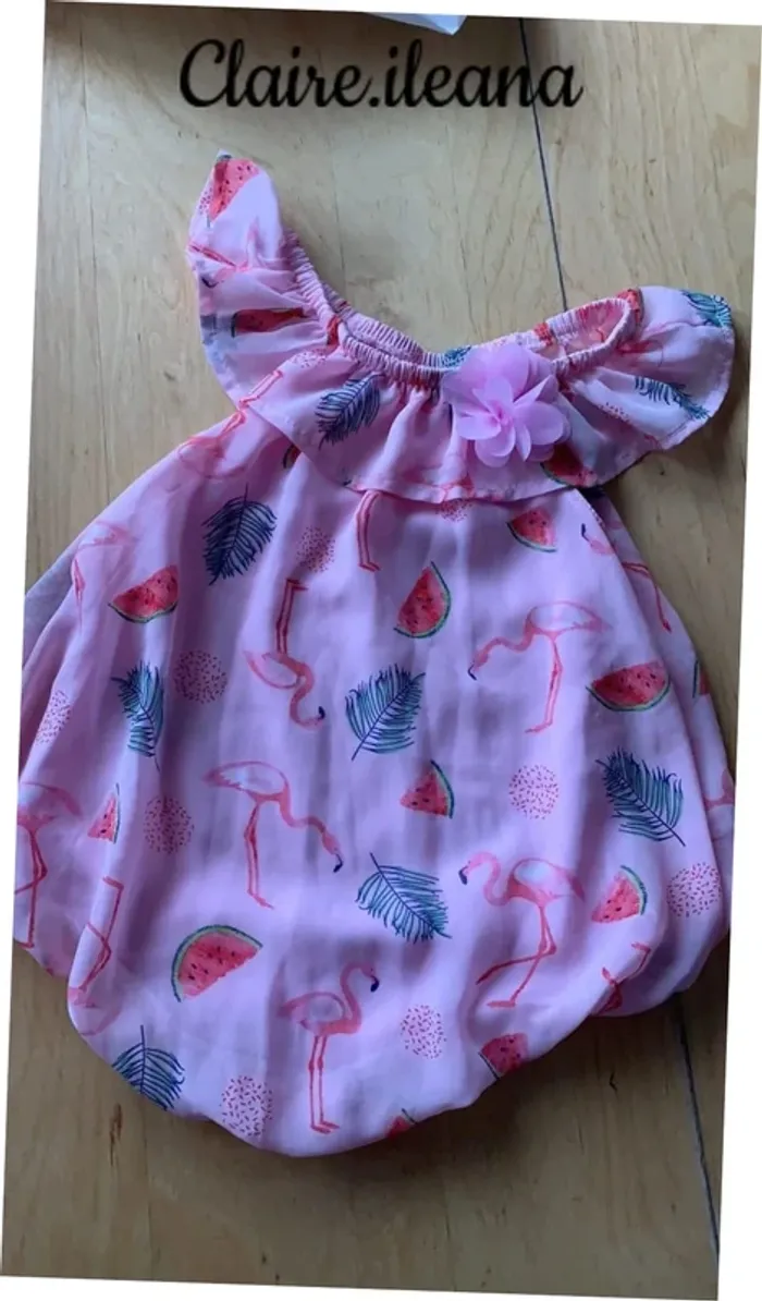🛑robe combi short 6 mois🛑