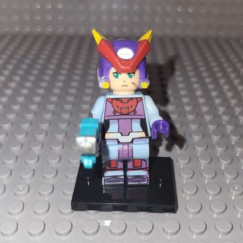 Minifigure / Figurine - Jeu vidéo 🎮 - Méga Man X - Rockman ZXA Grey