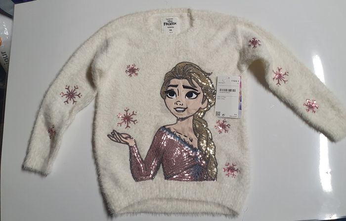 Pull reine des neiges