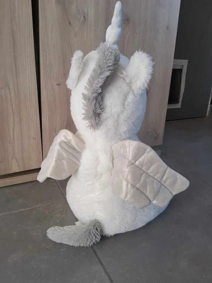 Peluche licorne géante 75cm - photo numéro 3