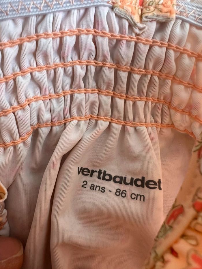 Maillot de bain une pièce Vertbaudet taille 24 mois - photo numéro 4