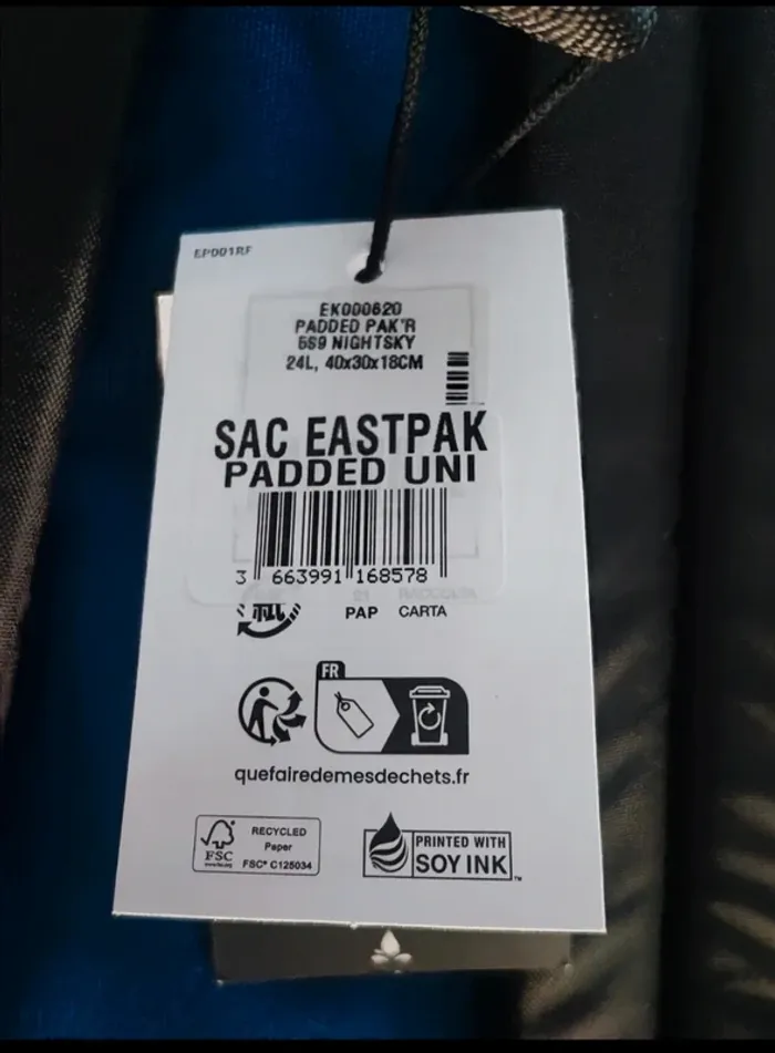 Sac à dos Eastpak - photo numéro 3
