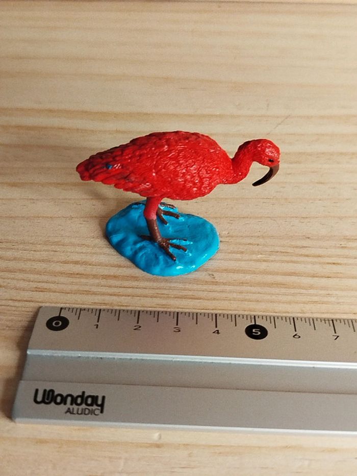 Safari Oiseau Ibis rouge Figurine animal d'Asie - photo numéro 4