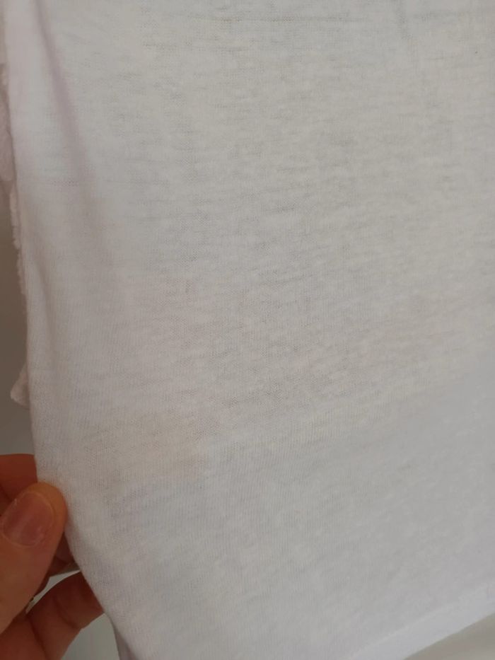 Joli haut dentelle blanc Mango taille S - photo numéro 5