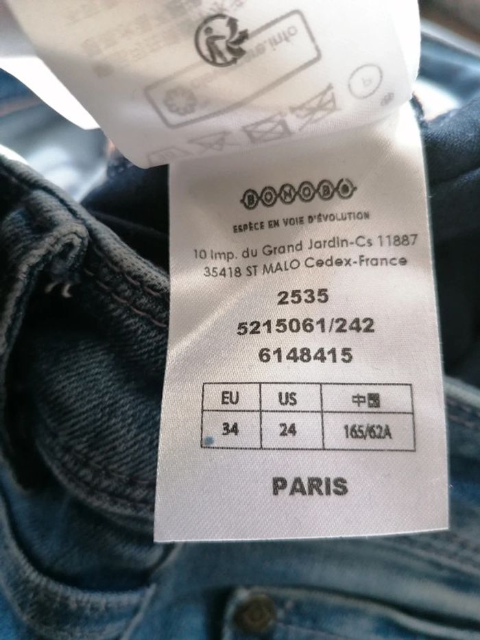 Jeans fit Bonobo taille taille 34 - photo numéro 16