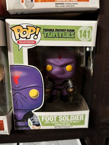 Funko Pop Teenage Ninja Mutant Turtles (TNMT) Foot Soldier #141