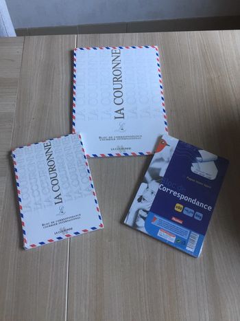 Blocs de correspondance neufs