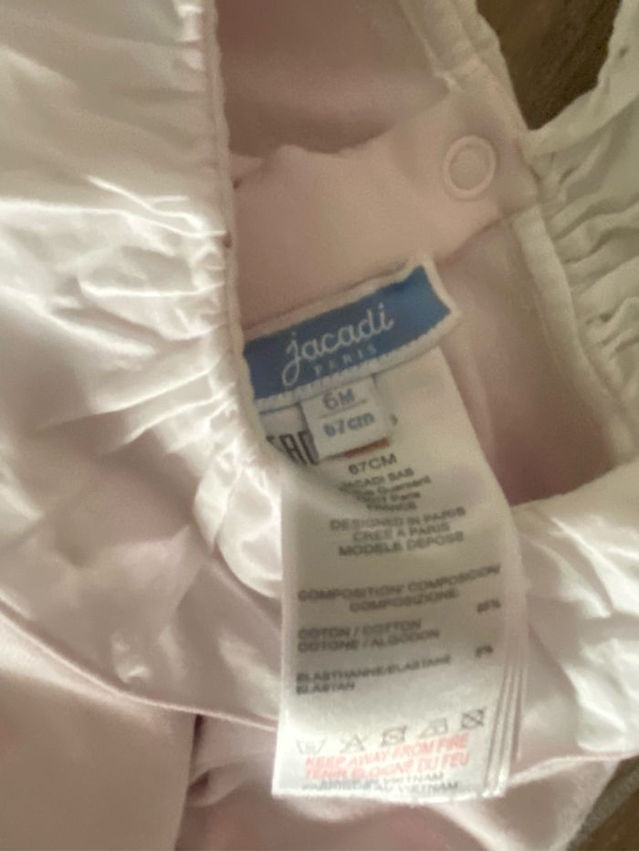 Ensemble pantalon jacadi 6 mois - photo numéro 5