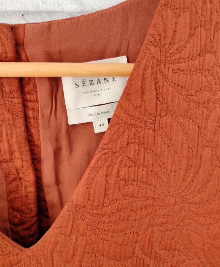 Robe Sezane Gilly jacquard 40 sold out - photo numéro 7