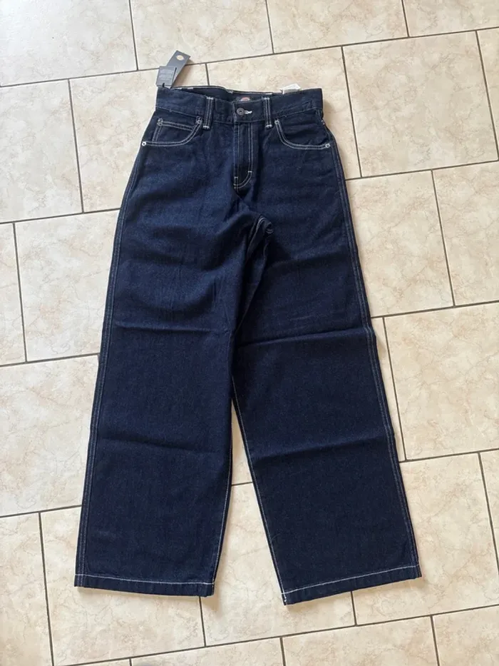 Jeans Dikies Loose wave denim rinsed w28/L32 - photo numéro 2